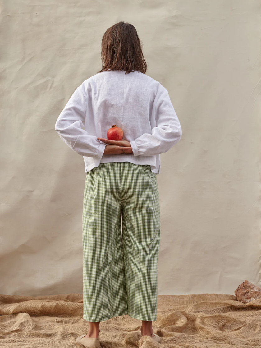 Kaely Russell - Tie shirt /white