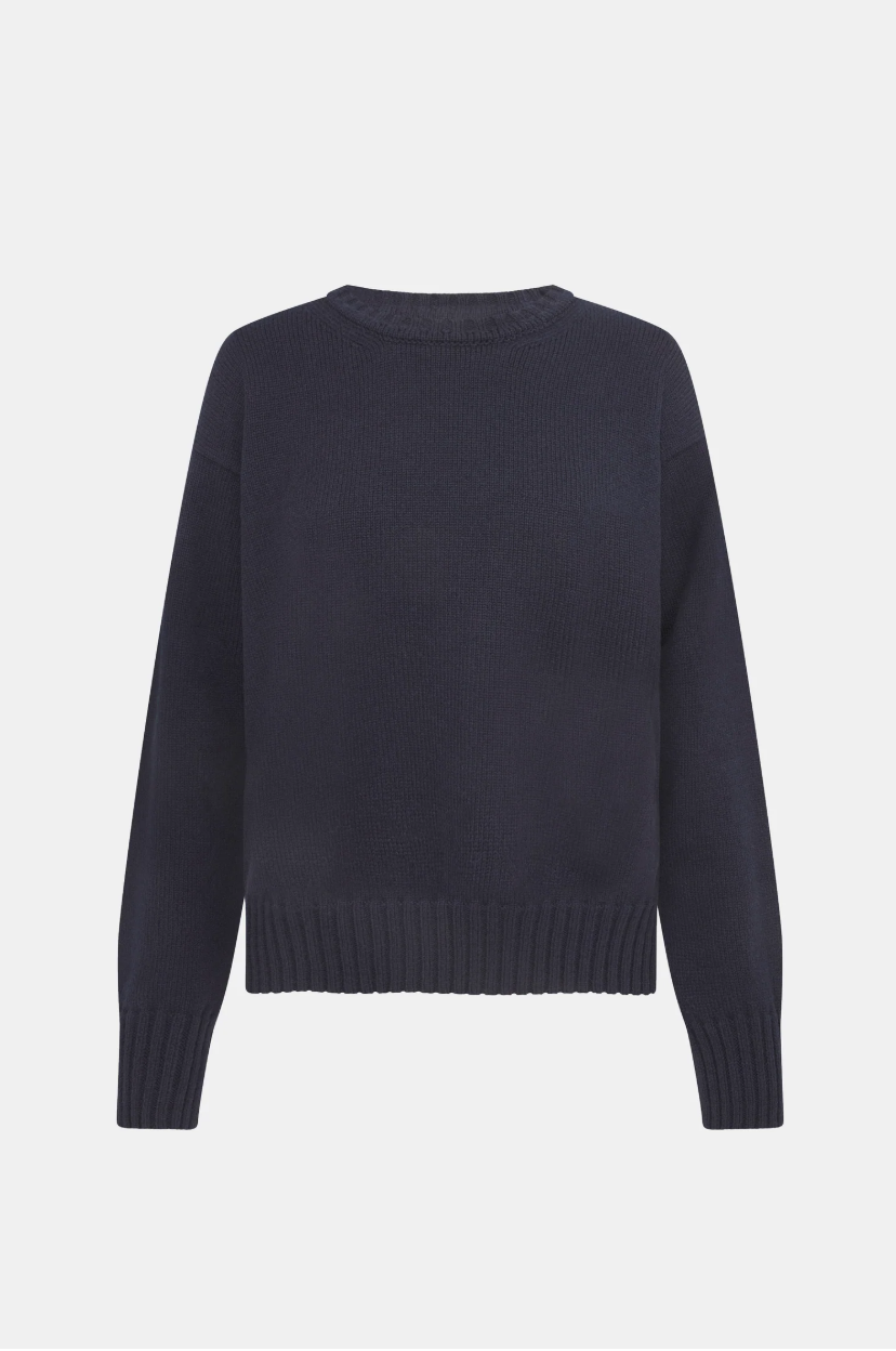 OMHU Als Crew-neck sweater / Navy