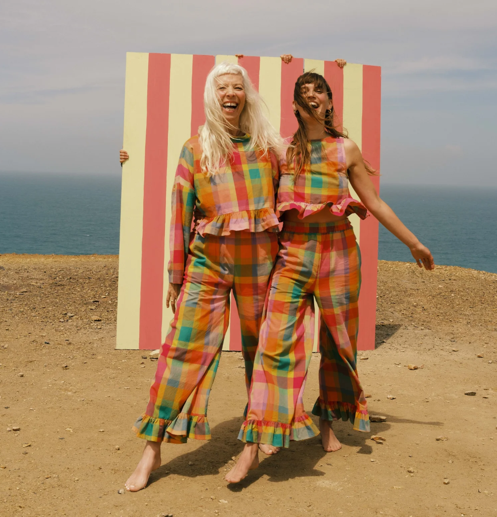 Mahika Kala - Suki Trousers / Sunset Check