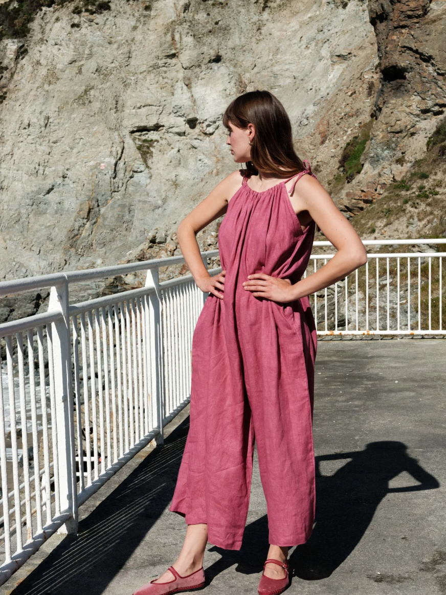 Mahika Kala Seren Jumpsuit / Hibiscus