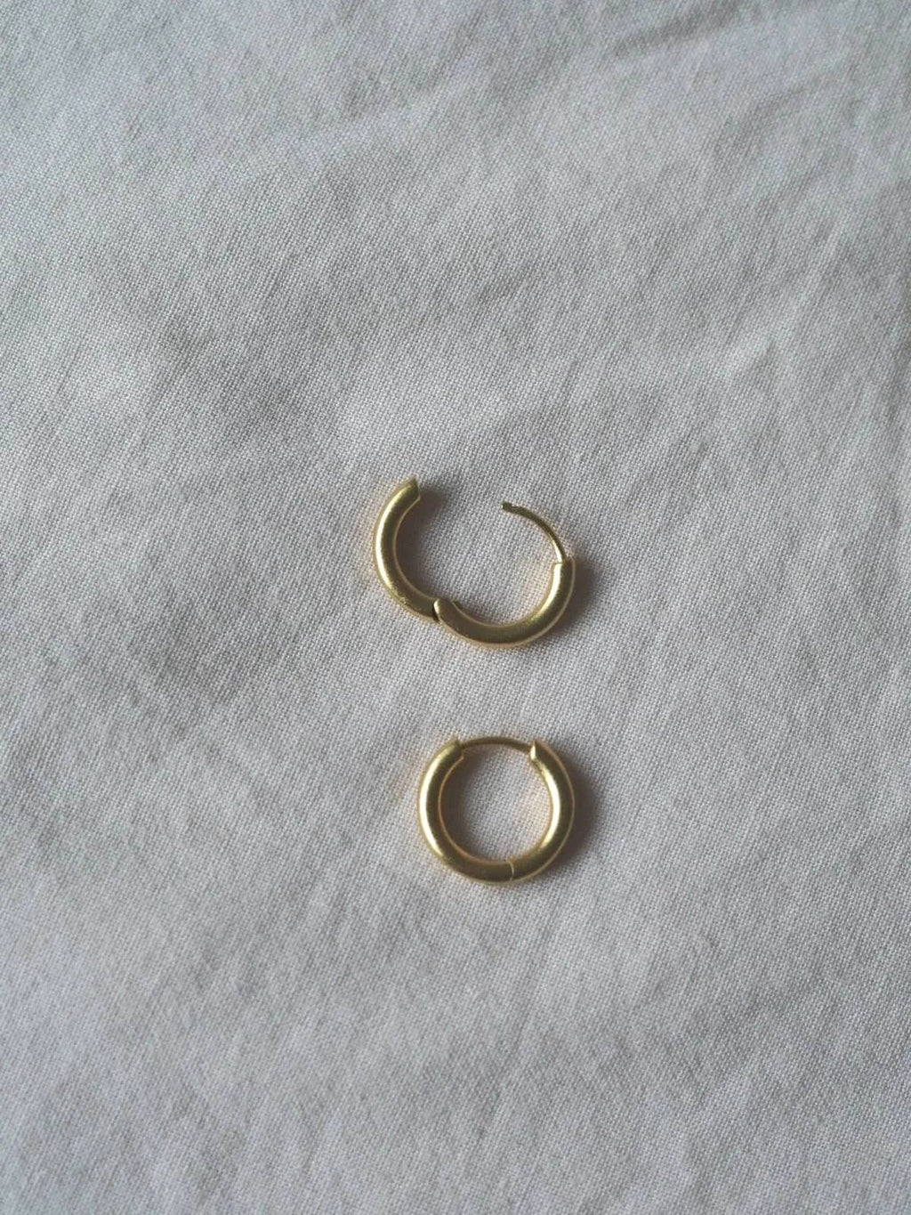 Roake Studio Heart Talisman Gold Charm Earrings
